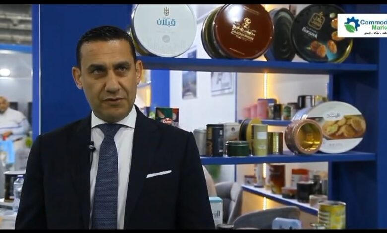 عمر أبو صالحة، المدير العام للشركة الأردنية لصناعه وطباعه الصفيح والعبوات المعدنية