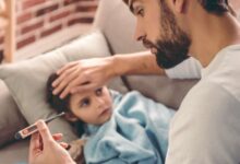 علاج السخونية للأطفال