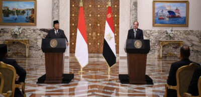 الرئيس عبد الفتاح السيسي ونظيره الأندونيسى