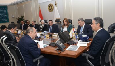وزير التموين يجتمع مع قيادات شركات مضارب الأرز