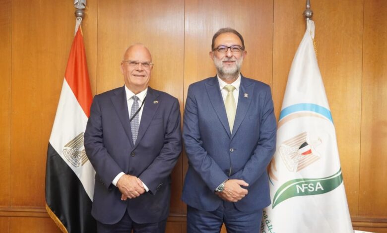 رئيس هيئة سلامة الغذاء يبحث فرص التعاون مع السفير السويدي