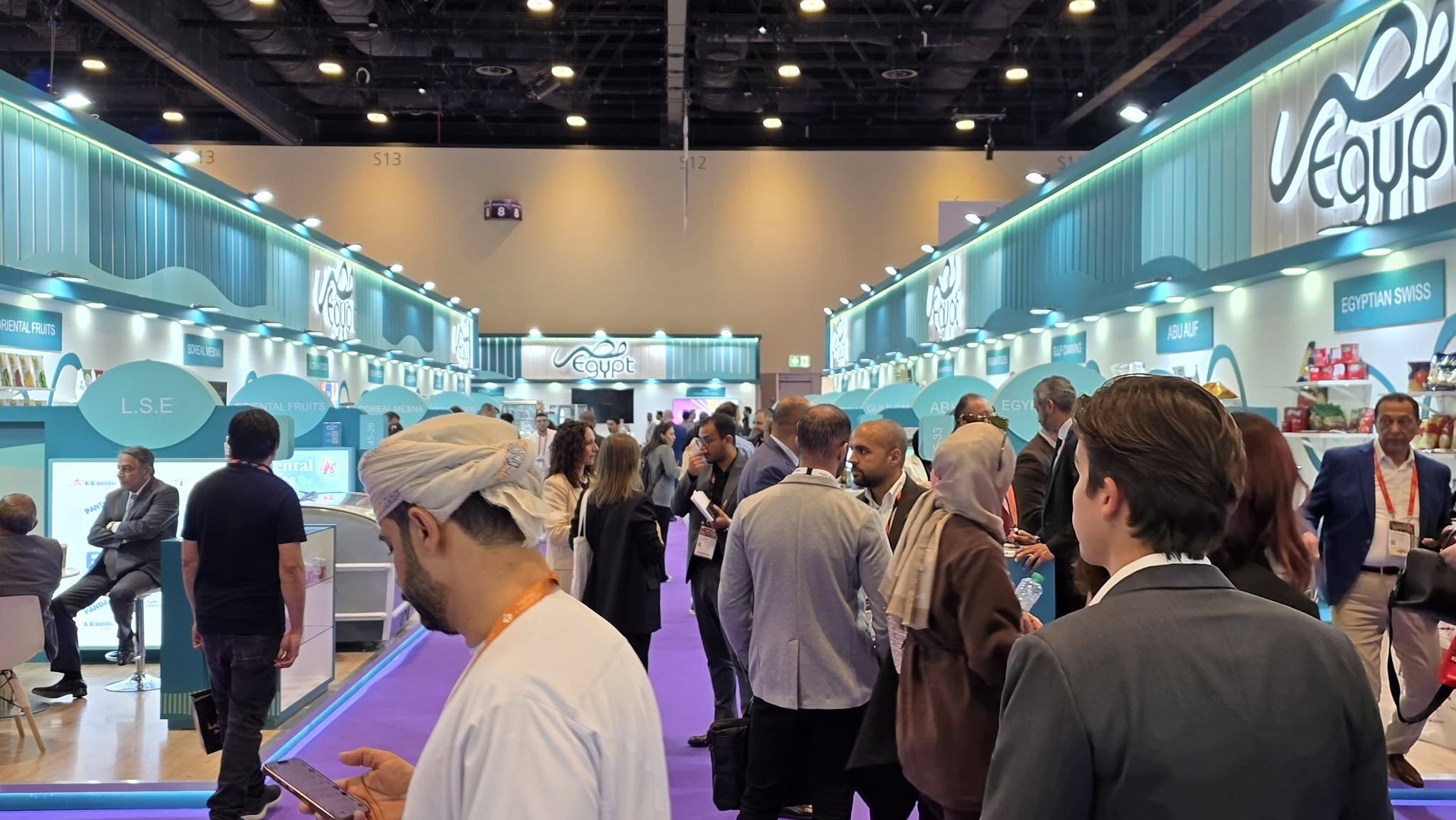 الجناح المصري يختتم مشاركة تاريخية في Gulfood دبي 2026 بمشاركة 175 شركة