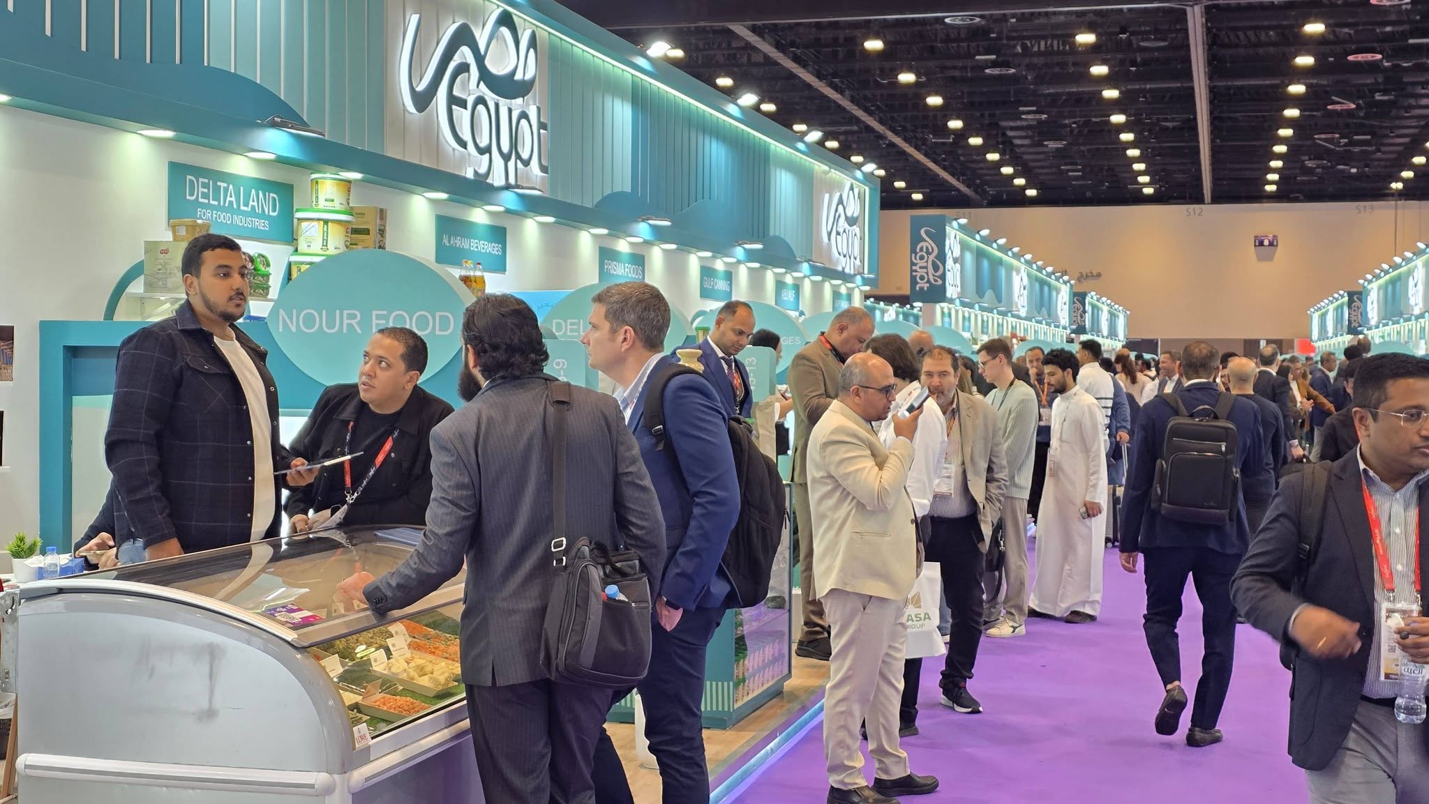 الجناح المصري يختتم مشاركة تاريخية في Gulfood دبي 2026 بمشاركة 175 شركة