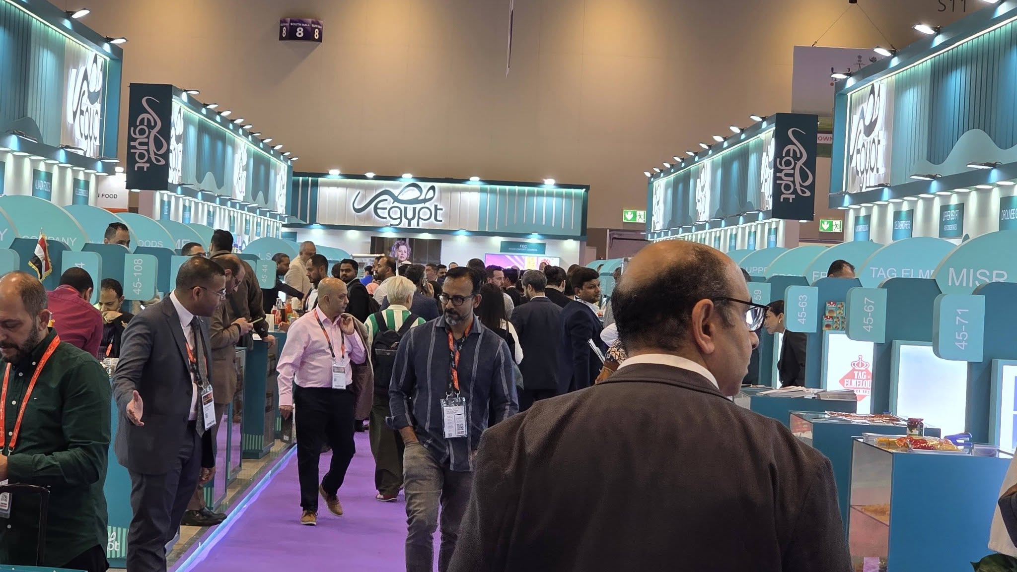 الجناح المصري يختتم مشاركة تاريخية في Gulfood دبي 2026 بمشاركة 175 شركة