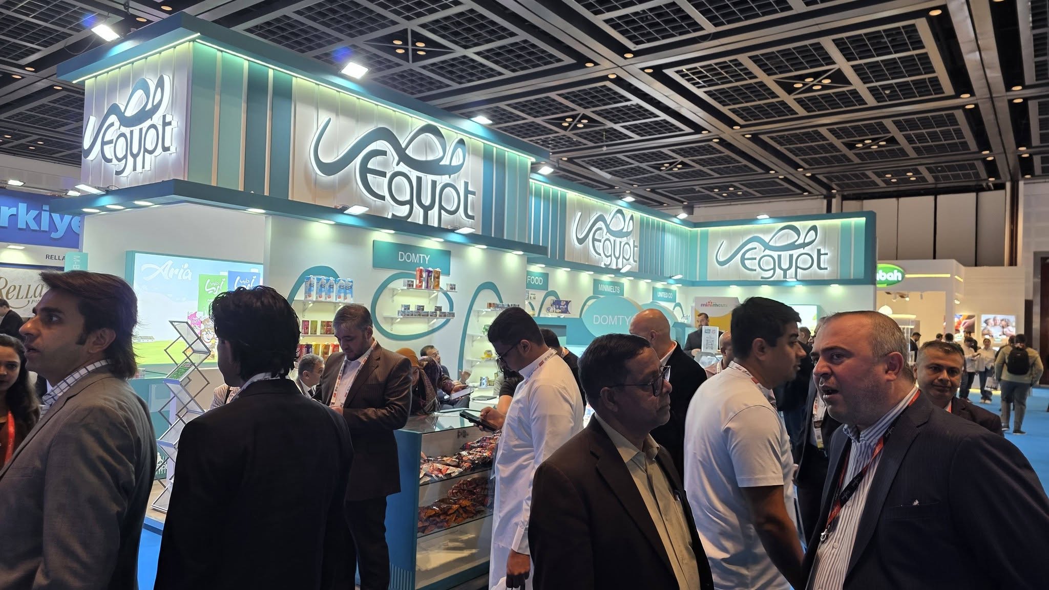 الجناح المصري يختتم مشاركة تاريخية في Gulfood دبي 2026 بمشاركة 175 شركة