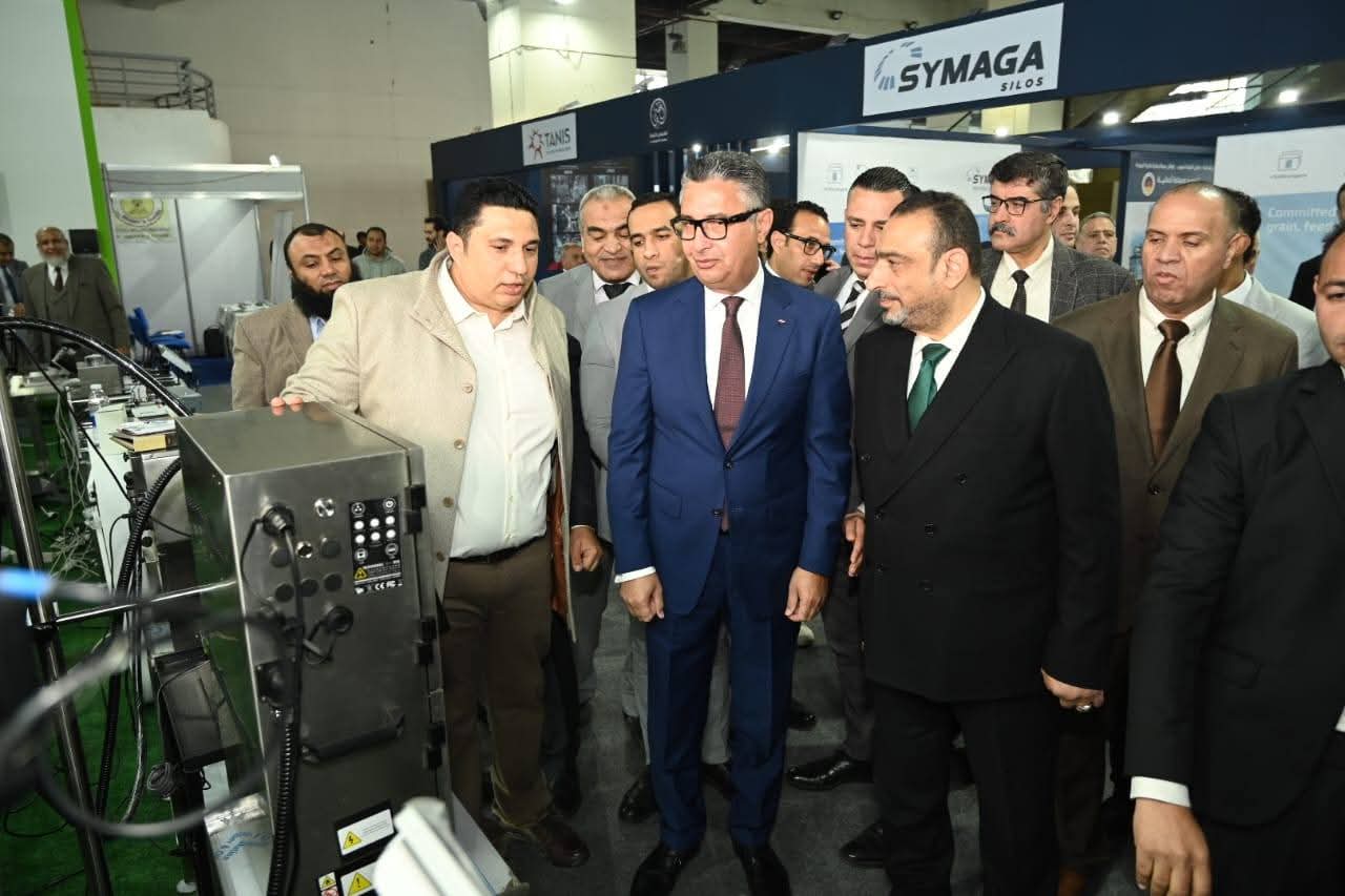 وزير التموين يفتتح المعرض الدولي لتكنولوجيا صناعة الحبوب بمشاركة 125 دولة