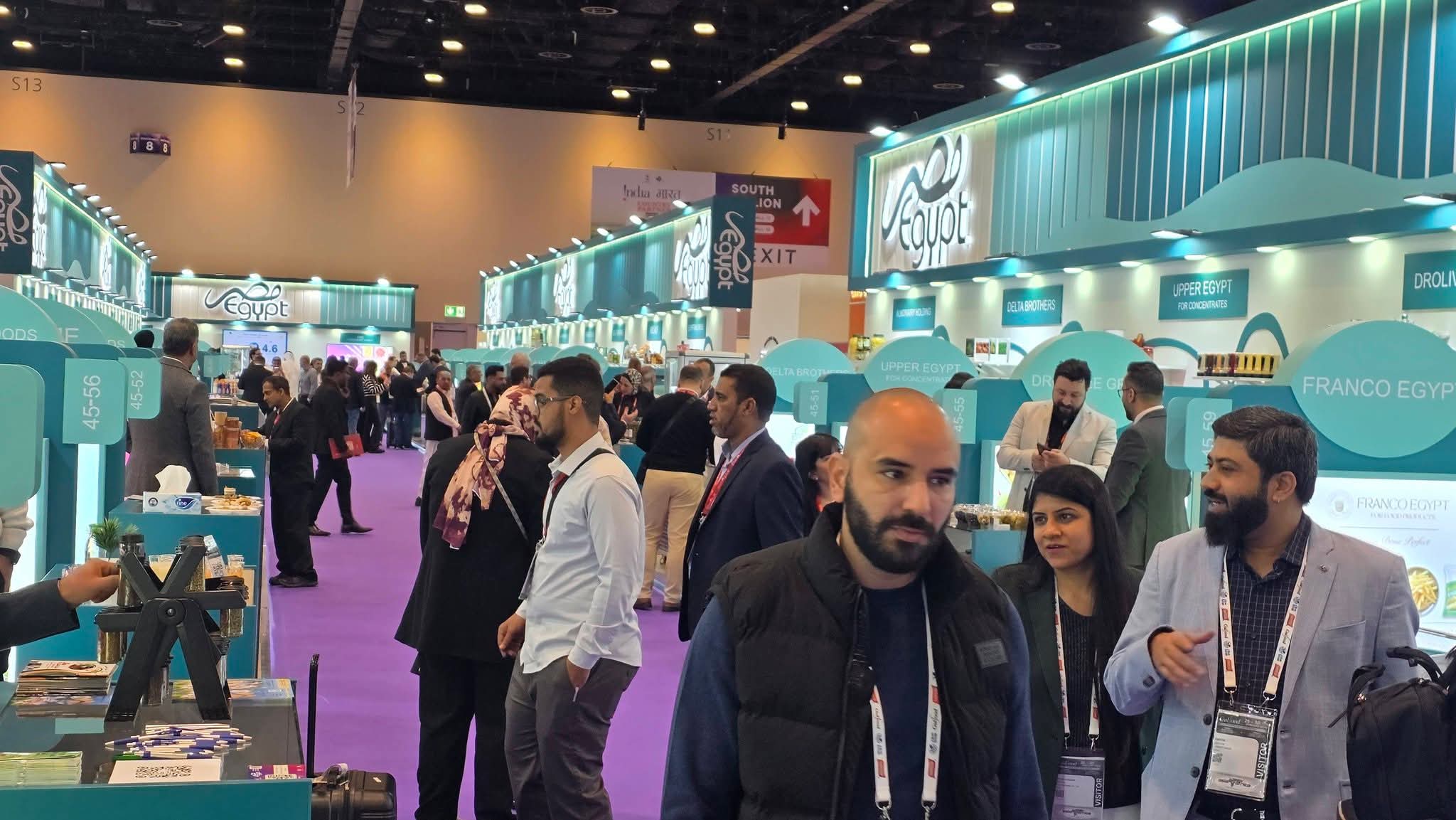 إقبال كبير على الجناح المصري في اليوم الثاني من Gulfood دبي 2026