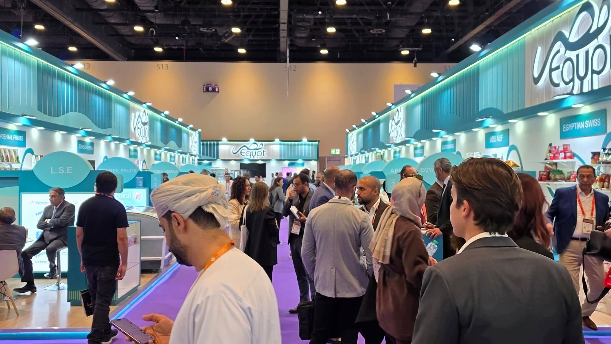 اليوم الرابع الجناح المصري يجذب زوار Gulfood دبي 2026 بموقعيه في دبي إكزيبشن سنتر وDWTC