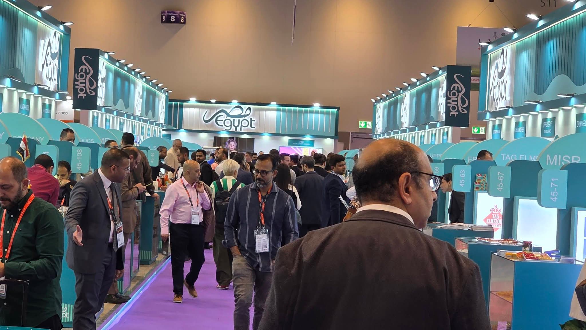 اليوم الرابع الجناح المصري يجذب زوار Gulfood دبي 2026 بموقعيه في دبي إكزيبشن سنتر وDWTC