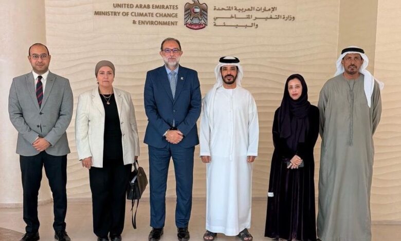 لقاء بين رئيس «سلامة الغذاء» ووكيل وزارة التنوع الغذائي الإماراتية