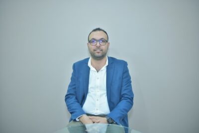 علي ابو زيد رئيس مجلس إدارة شركة كيوبي للحلول الهندسية