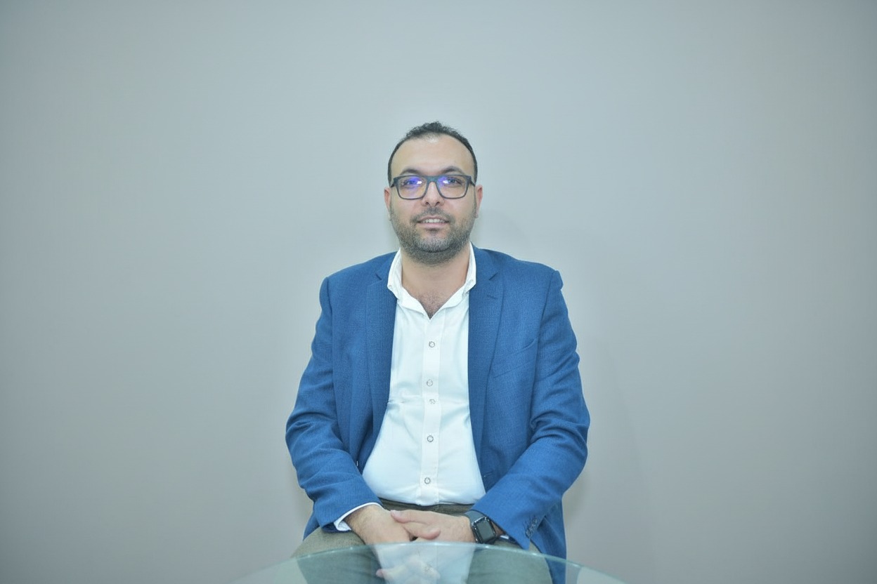 علي ابو زيد رئيس مجلس إدارة شركة كيوبي للحلول الهندسية