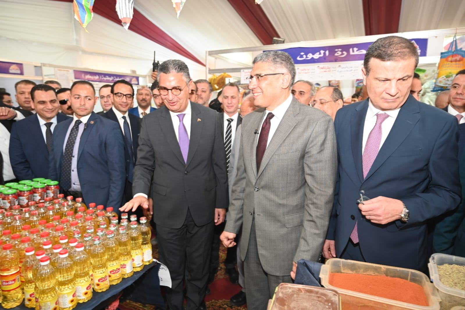 وزيرا التموين والزراعة يفتتحان معرض «أهلاً رمضان» الرئيسي بالجيزة