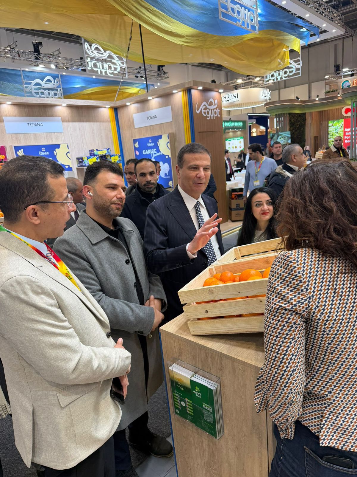 التمثيل التجاري يشارك في تنظيم المشاركة المصرية في معرض Fruit Logistica 2026