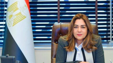 منال عوض وزيرة التنمية المحلية والبيئة