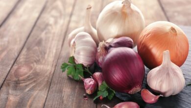 صادرات البصل والثوم