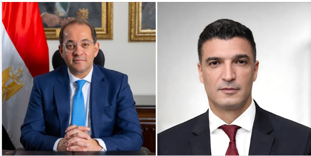 أحمد كجوك وزير المالية، وخالد هاشم وزير الصناعة
