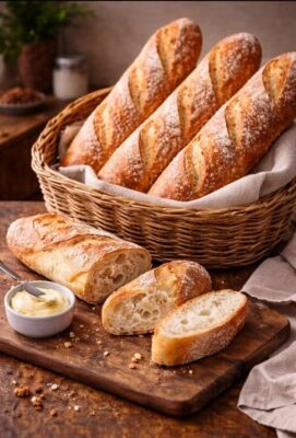 مواصفات الخبز الفرنسي