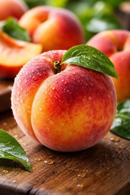  الخوخ والمشمش بأوروبا 