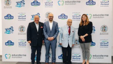 بتي احدي شركات المراعي تكلق برنامج التغذية المدرسية