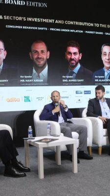 هاني عرام خلال مشاركتة في The Marketers League