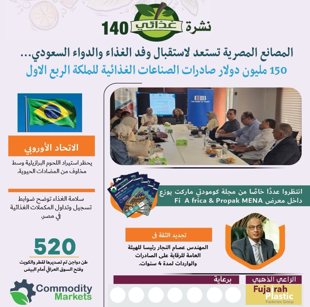 نشرة غذائي 140 