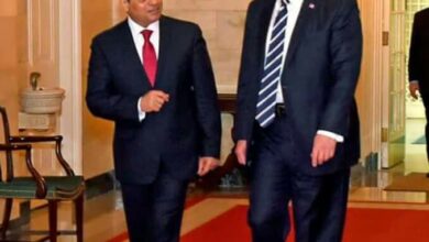 سد النهضة يتصدر مباحثات السيسي وترامب على هامش قمة السبع 6 السيسي وترامب