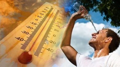 درجات الحرارة في أوروبا