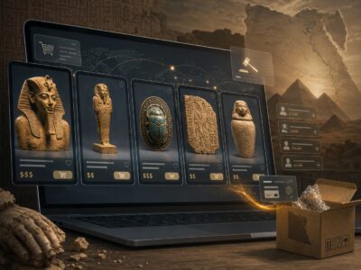سوقٌ رقمي لبيع الذاكرة الأثرية بوابة جديدة لتهريب الآثار المصرية