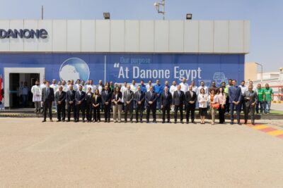 دانون مصر تفتتح خط إنتاج جديد