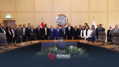 "رواد الهندسة الحديثة" تنفذ مشروعات سكك حديدية ولوجستية لتطوير التجارة لصالح وزارة النقل 