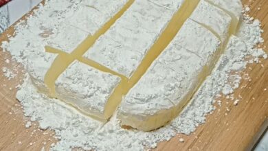 طريقة تحضير الملبن الطري المتماسك (الحلقوم) في المنزل بوصفة مضمونة 24 طريقة تحضير الملبن الطري المتماسك (الحلقوم)