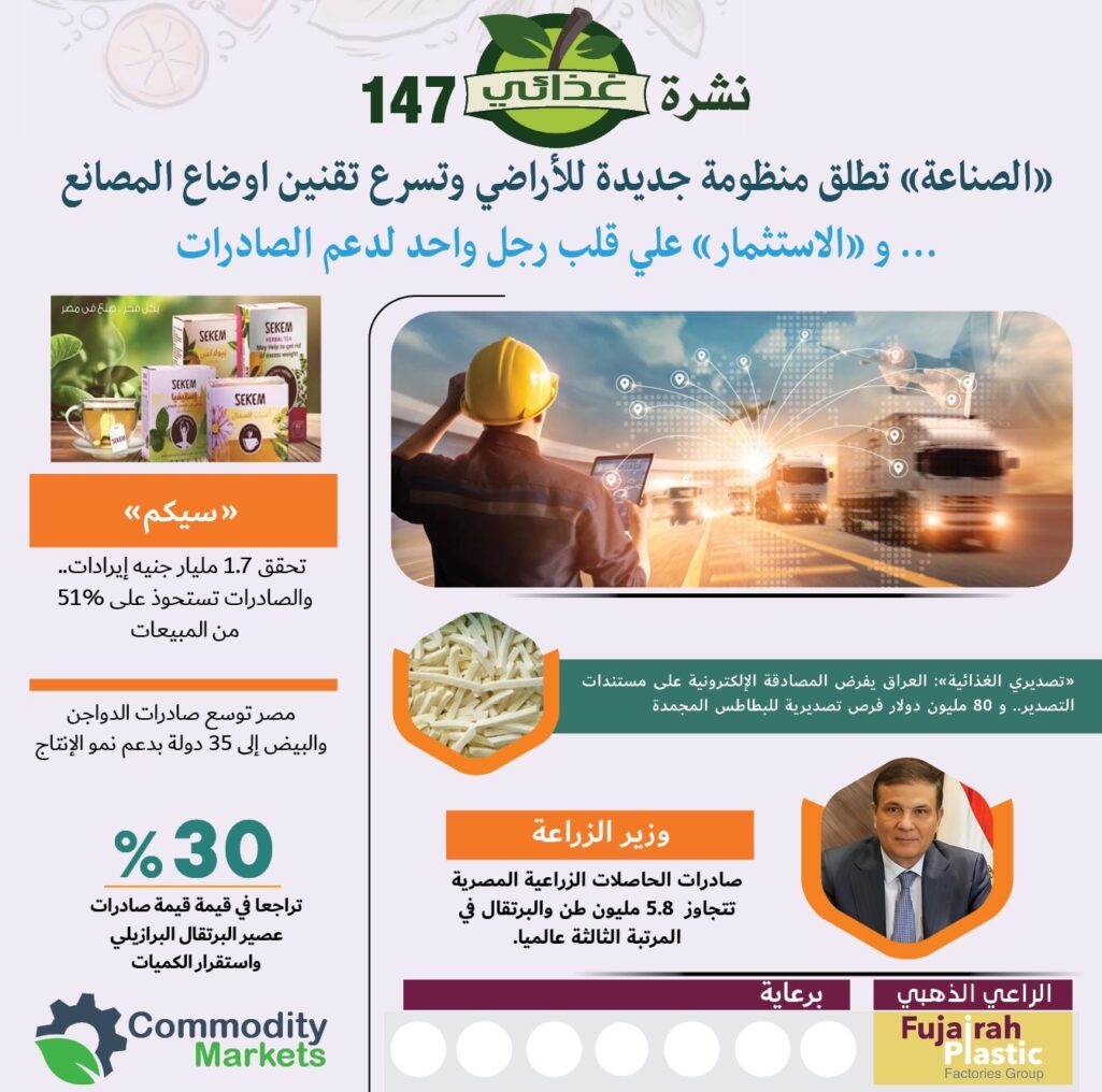 العدد ١٤٧ من نشرة غذائي 