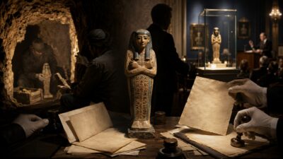 الدكتور قاسم زكي يكتب عن تهريب الآثار المصرية 