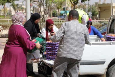   طرح بيض المائدة بتخفيضات 25% عبر منافذ وزارة الزراعة المتنقلة