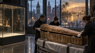 الدكتور قاسم زكي يكتب عن تهريب الآثار المصرية (92)… مومياء «أسرو» تغادر واجهة العرض… فمتى تغادر بريطانيا؟ 2 الدكتور قاسم زكي عن تهيب الآثار المصرية