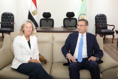 وزير الزراعة يستقبل مدير البرامج بالوكالة الإيطالية لمناقشة المشروعات المشتركة