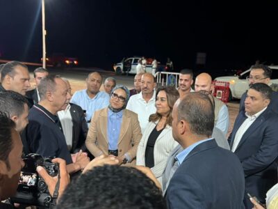 هيئة تنمية الصعيد تضع حجر الأساس لمجمع الصناعات الغذائية للتمور والثلاجات بالداخلة